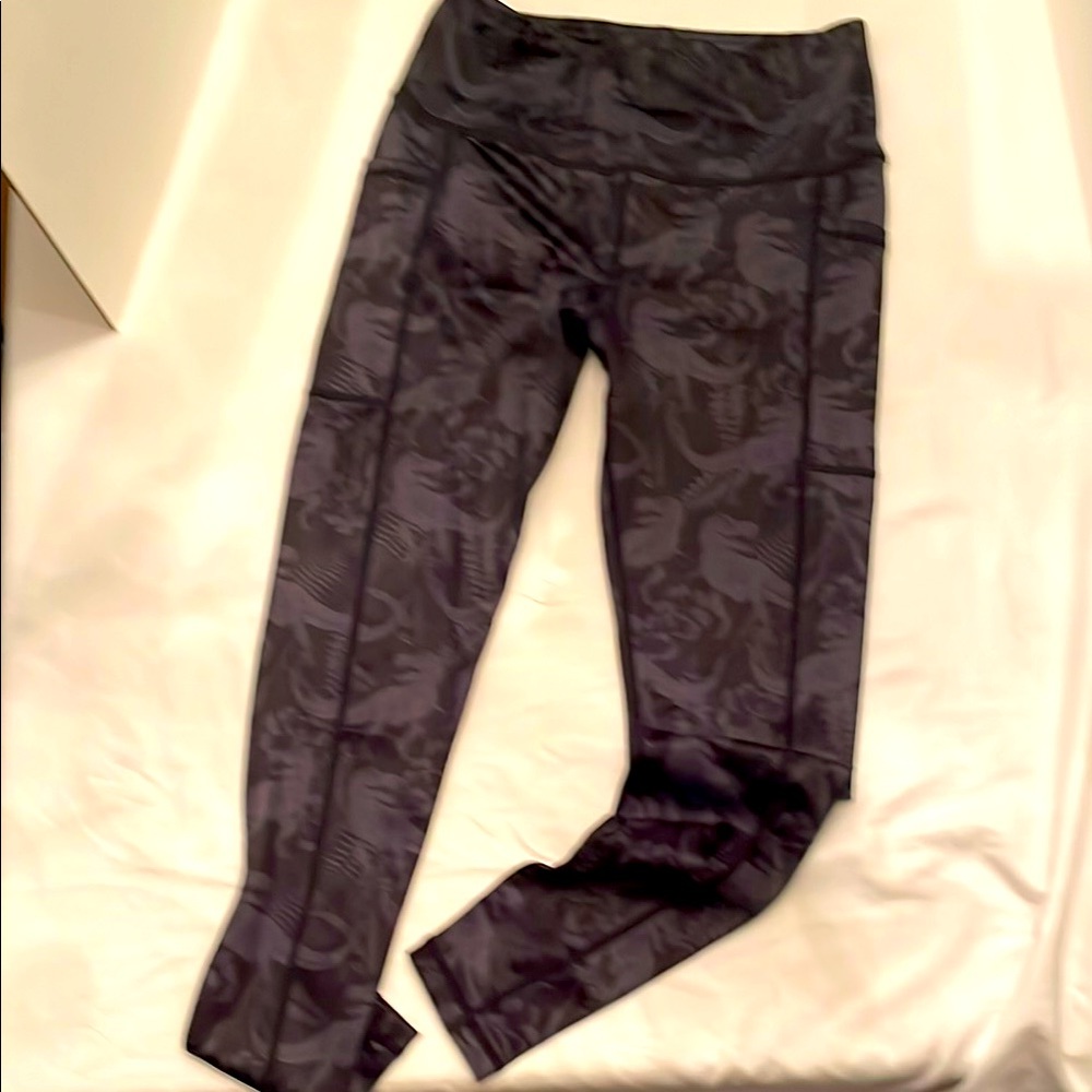 CVG black T-Rex leggings.  NWOT.  Small.